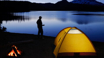 camping in bend oregon at Sparks Lake