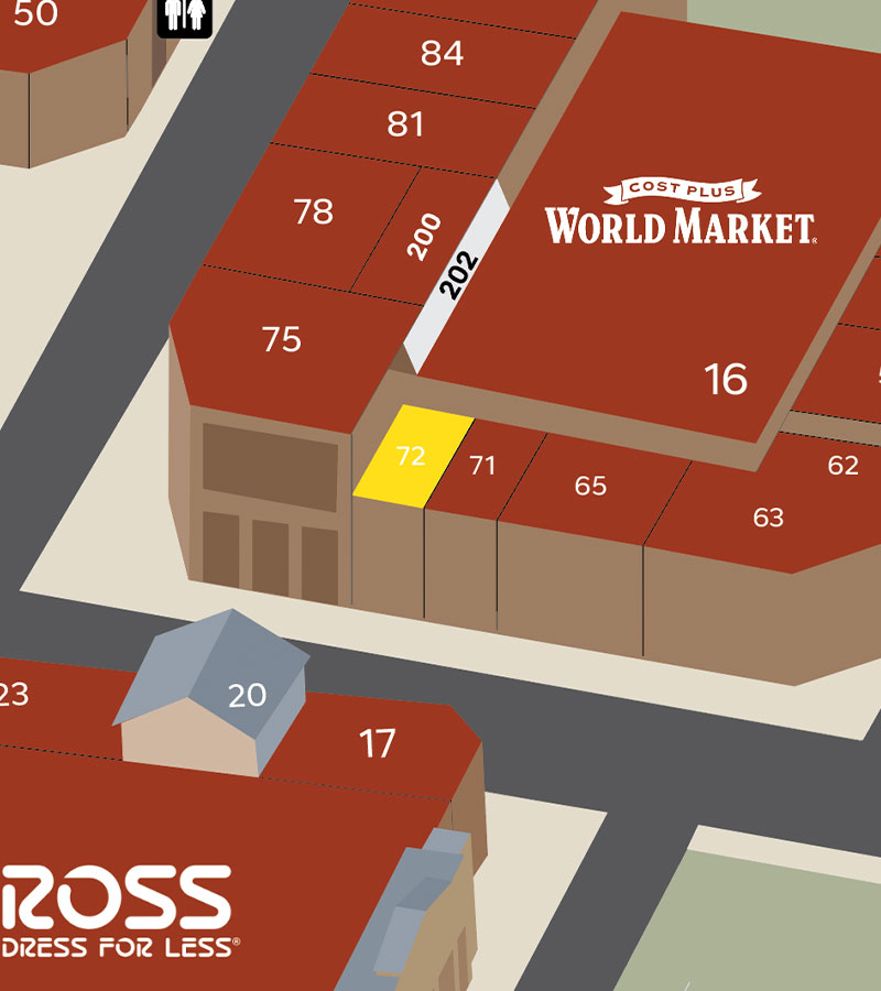 map of the chicken shanty at the cvsc