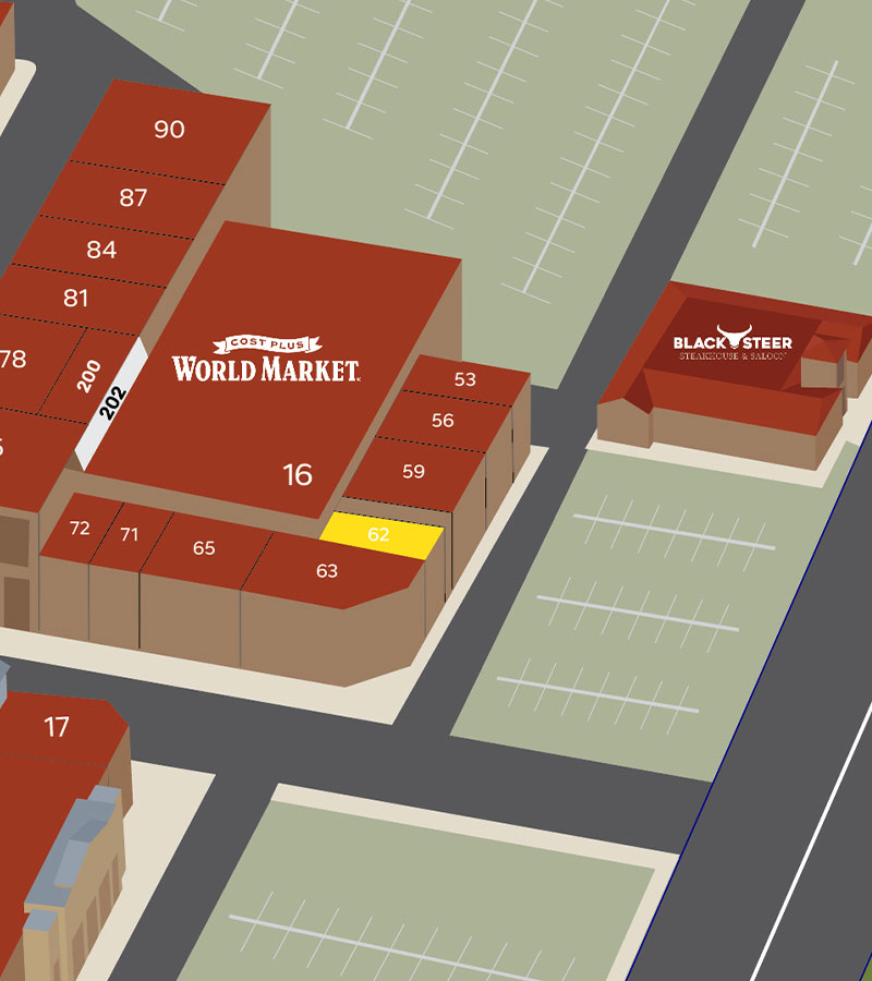 map of crumbl cookies at the CVSC in bend, OR