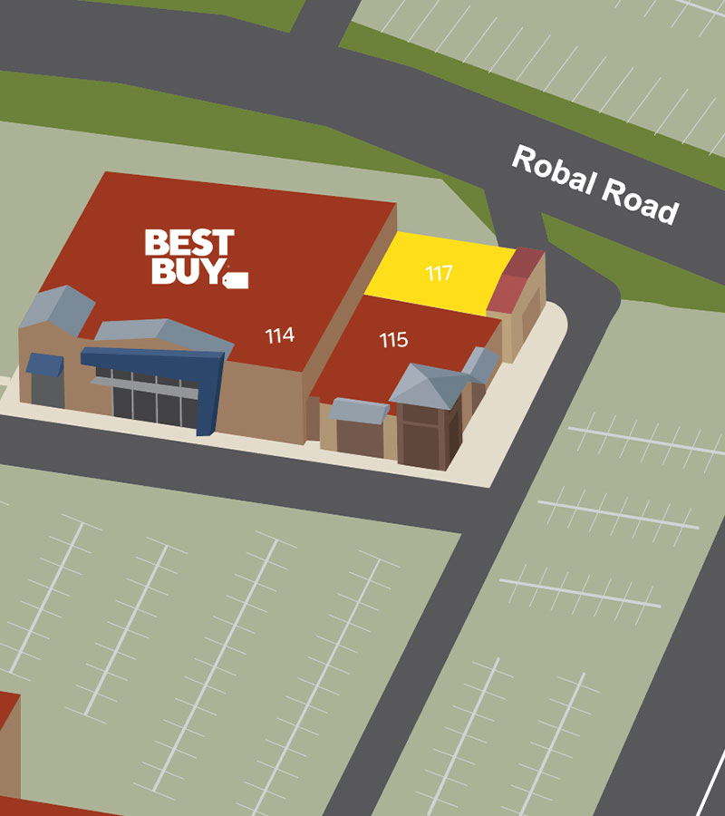 little pizza paradise map at the cvsc