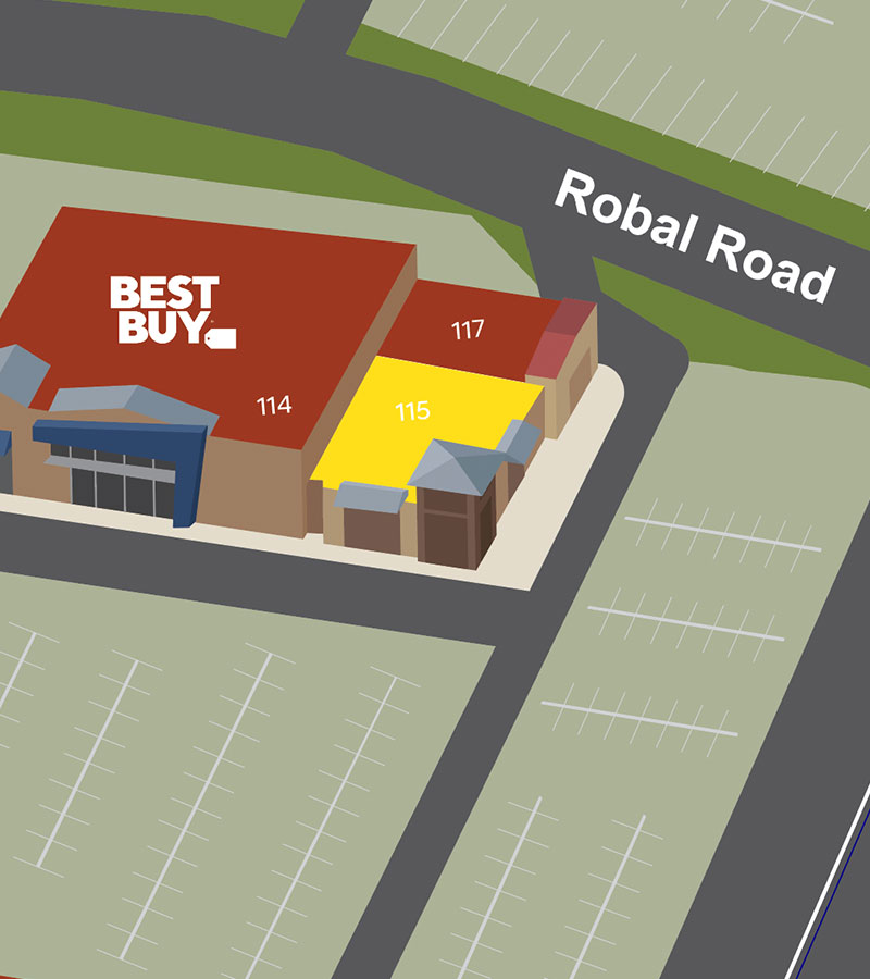 Map of mattress firm at the cvsc