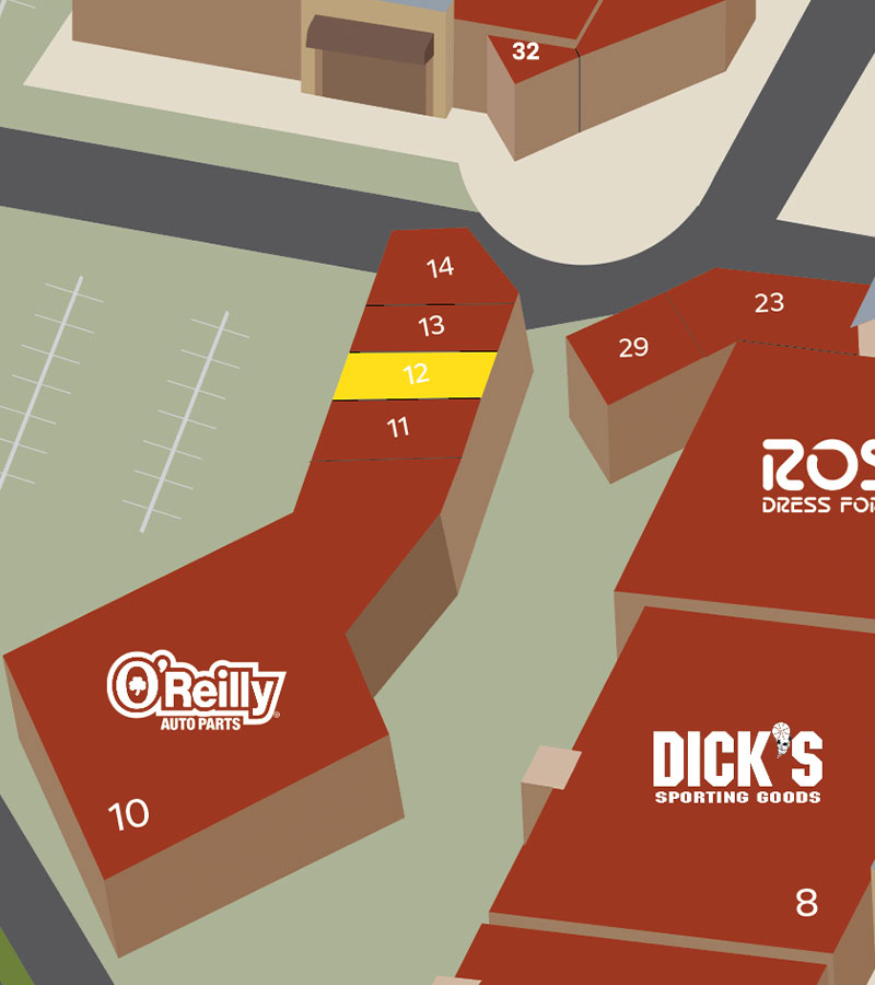 map of pretty nails at the cvsc