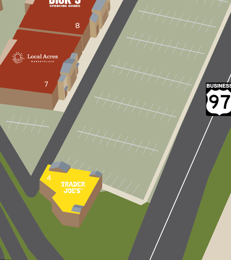 map of trader joes at the cvsc