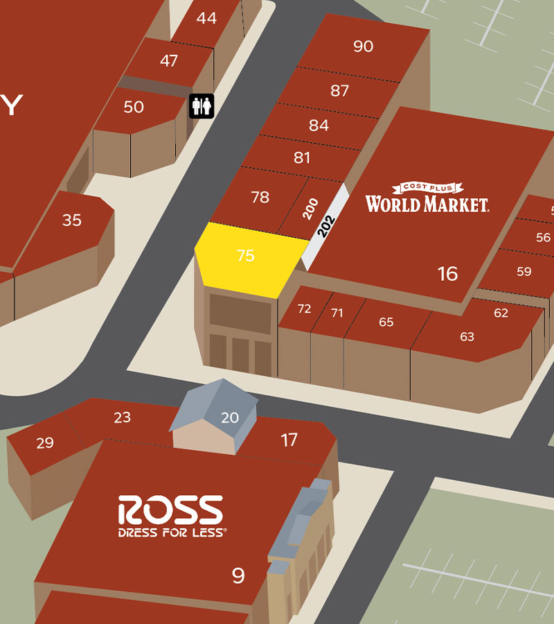 map of visionworks at the cvsc