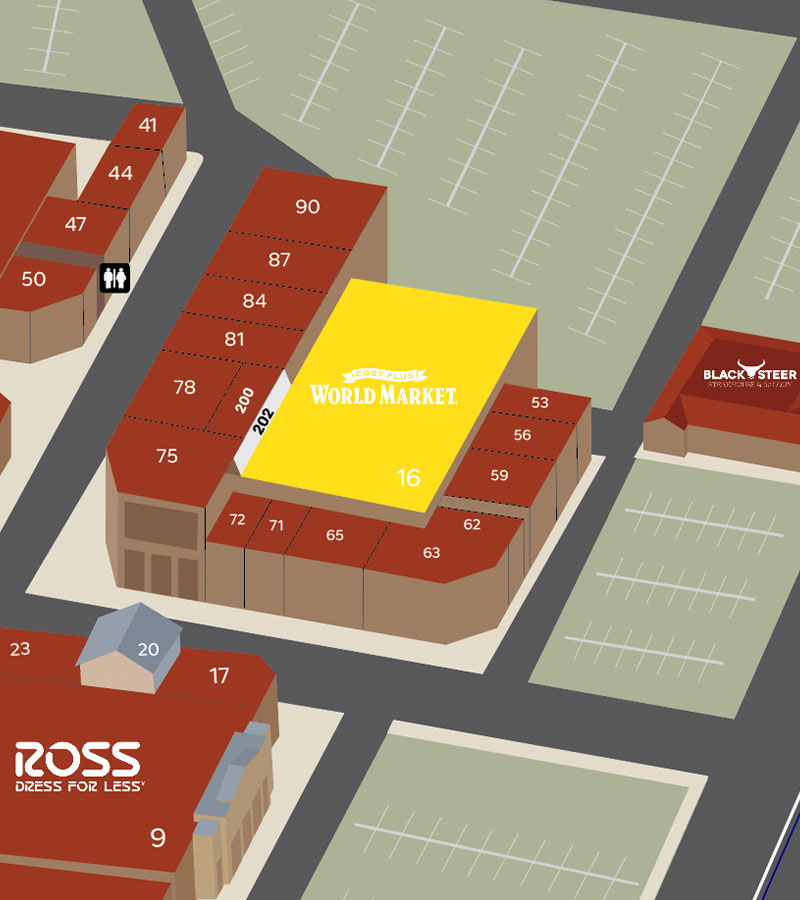 map of world market at the cvsc